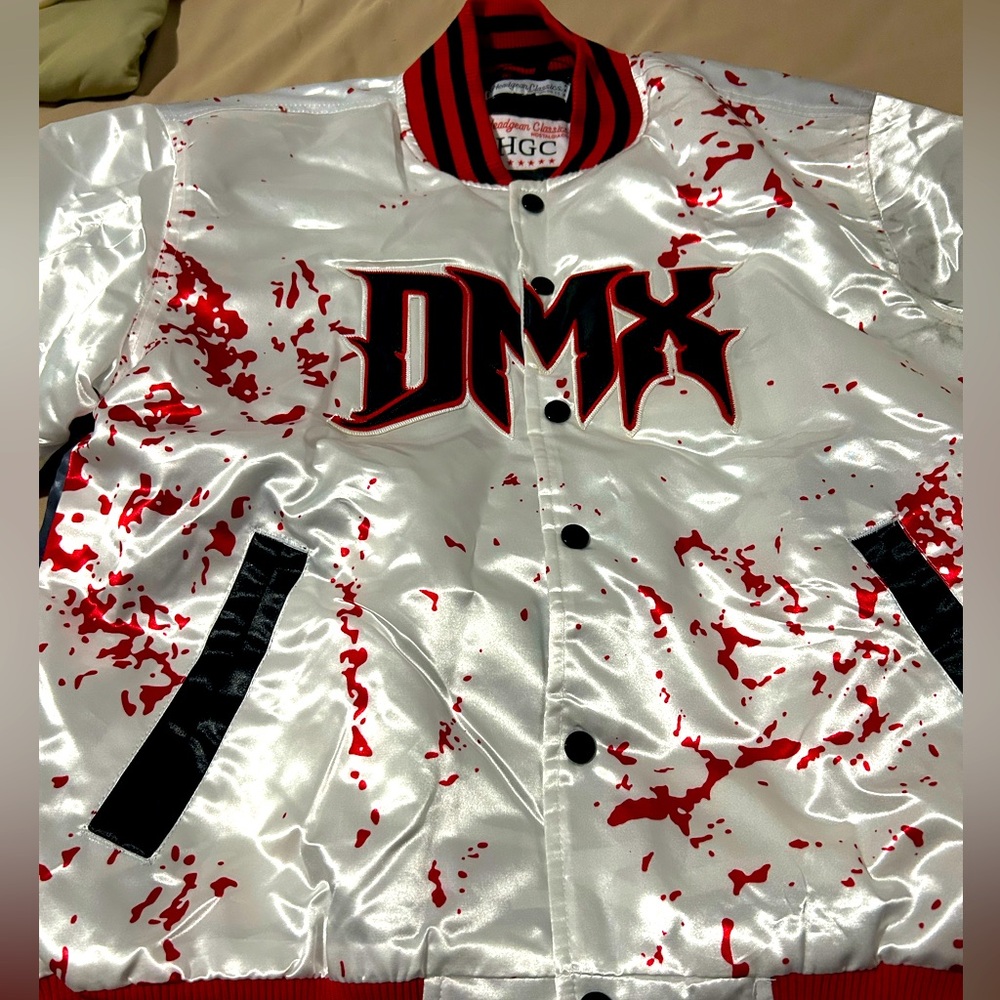 Brand New Head Gear Classic DMX Bomber Jacket Size Medium Retail $120